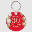 Search for adult key rings 30th birthday