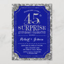 Search for surprise wedding anniversary invitations Glitter