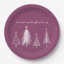 Search for purple christmas plates Modern