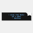 Search for body bumper stickers God