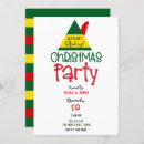 Search for elfed up christmas invitations Adult
