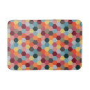 Search for hexagon bath mats Colourful