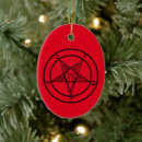 Search for satan christmas decor Baphomet