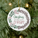 Search for crown christmas tree decorations Religious