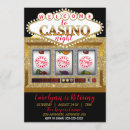 Search for vegas retirement invitations Casino night