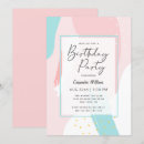 Search for blue abstract pattern invitations Stylish