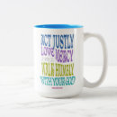 Search for love mercy mugs Walk humbly