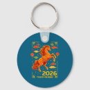 Search for chinese food key rings Horse lunar