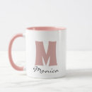 Search for monogram mugs Simple