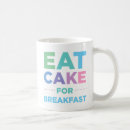 Search for eat cake mugs Typography
