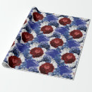 Search for red white blue wrapping paper America
