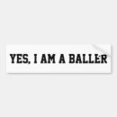 Search for funny game bumper stickers Ball
