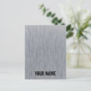 Search for aluminium cards Metal