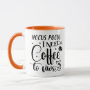 Search for hocus pocus mugs Orange and black