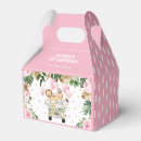 Search for jungle safari favour boxes Girl baby shower
