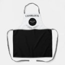 Search for professional chef aprons Black and white
