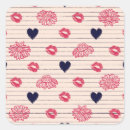 Search for red daisy stickers Pattern