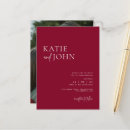 Search for classic wedding announcement cards Minimalist