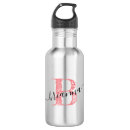 Search for rose gold glitter water bottles Initial