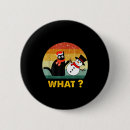 Search for pushing round badges Funny black cat