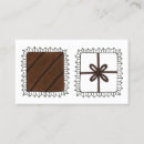 Search for candy store business cards Chocolate