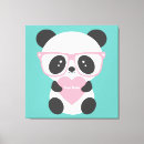 Search for panda canvas prints Cute