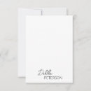 Search for black vertical note cards Minimal