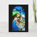 Search for virgin mary christmas cards Stained glass
