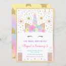 Search for gymnastics invitations Unicorn