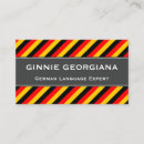 Search for languages business cards Teacher