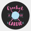 Search for crochet lover stickers Crocheting