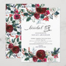 Search for winter tea bridal shower invitations Bride