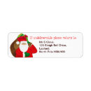 Search for santa return address labels Green