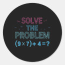 Search for problem solving stickers Education