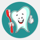 Search for tooth and toothbrush stickers Dentist