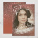 Search for copper invitations Simple minimalist