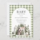 Search for cabin baby shower invitations Rustic