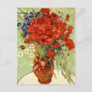 Search for vintage floral still life postcards Vincent van gogh