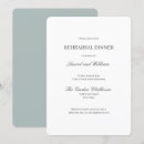 Search for formal rehearsal dinner invitations Classic
