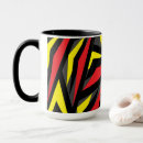 Search for red triangle mugs Stripes