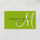 Search for apple business cards Green