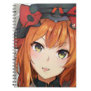 Search for anime notebooks Red