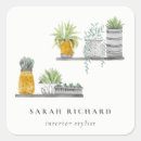 Search for house plant stickers Watercolor