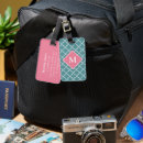 Search for preppy luggage tags Geometric pattern