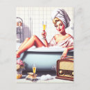 Search for vintage bathroom postcards Cute