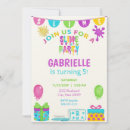 Search for slime birthday invitations Pink