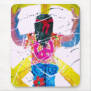 Search for peace sign mouse mats 60's
