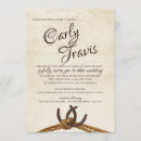 Search for horse shoe wedding invitations Couple