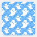 Search for the blue ghost stickers Blue and white