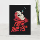 Search for horror movie cards Bloody knife
